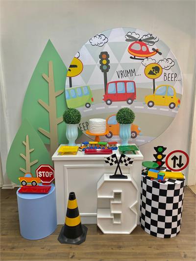 Decoração Carrinhos  para alugar em Campinas/SP