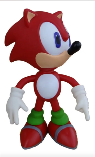 BONECO SONIC AMARELO para alugar em Piracicaba/SP
