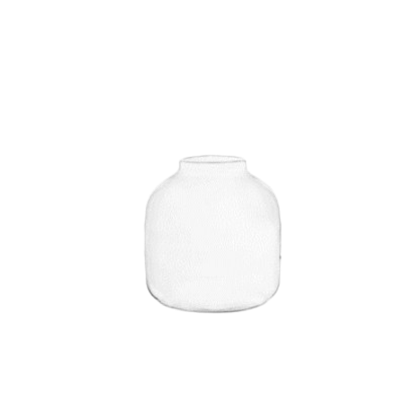 Vaso de vidro 18cm para alugar em Volta Redonda/RJ