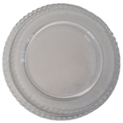 Vaso de vidro oval M 29cm para alugar em Volta Redonda/RJ