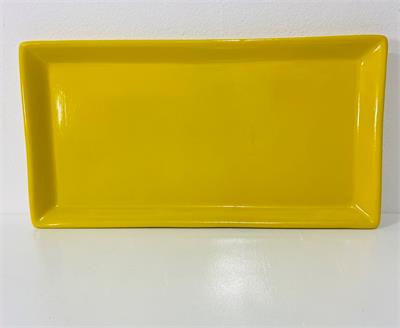 Bandeja retangular azul neon  para alugar em São José dos Campos/SP