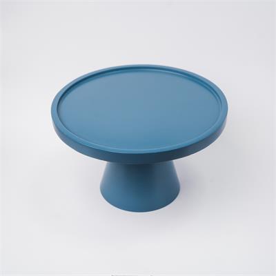 Cubo MDF Laqueado Azul Space Alto  80x34 para alugar em Piracicaba/SP