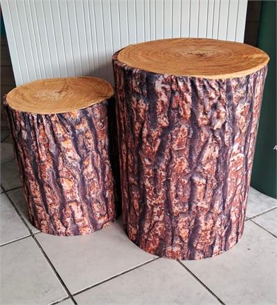 MESA AMPULHETA MDF 76x36cm para alugar em Ilhabela/SP