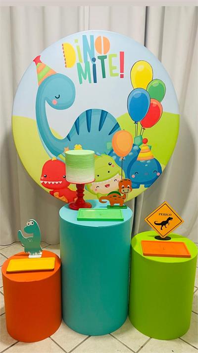 Kit dino baby com cilindros  para alugar em São José dos Campos/SP