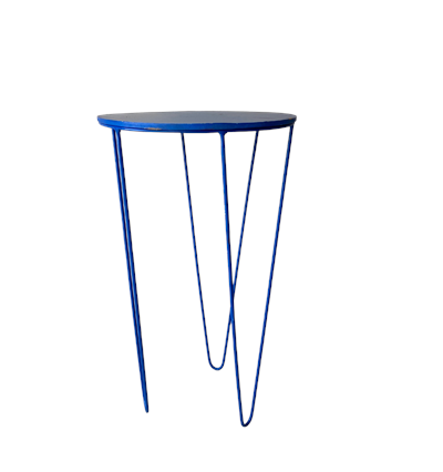 Mesa Ferro M Azul Candy 29x69A cm para alugar em ARACAJU/SE