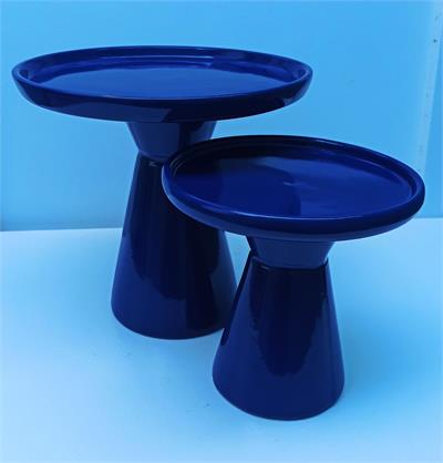 PRATO CONE AZUL BIC    G    A22X24CM para alugar em MACAE/RJ