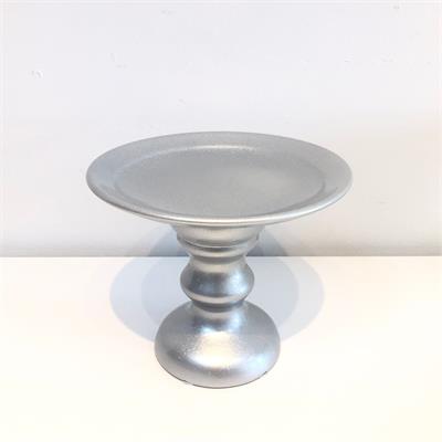 Vaso Lírio Prata de Plástico  para alugar em Limeira/SP