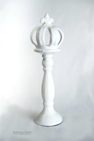 PRATO BRANCO REALEZA G 37X12CM para alugar em MACAE/RJ