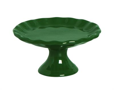 VASO VERDE VAZADO    A12X11CM para alugar em MACAE/RJ