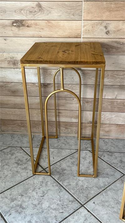 MESA AMPULHETA MDF 76x36cm para alugar em Ilhabela/SP