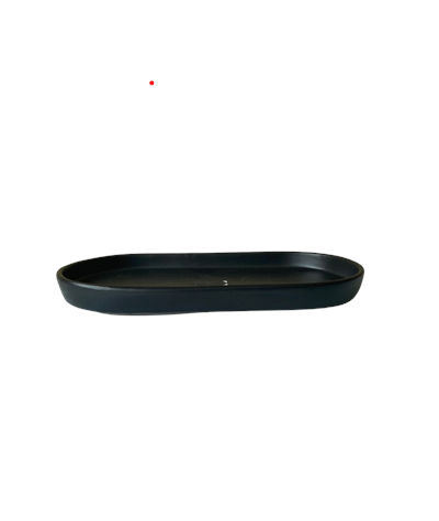 Boleira preta fosco com detalhes arreia 18cm D x 11cm A para alugar em ARACAJU/SE