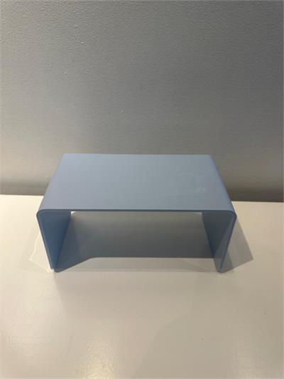 Suporte acrílico azul claro 15,5 comp. x 0,8 alt. x 10 larg. para alugar em ARACAJU/SE