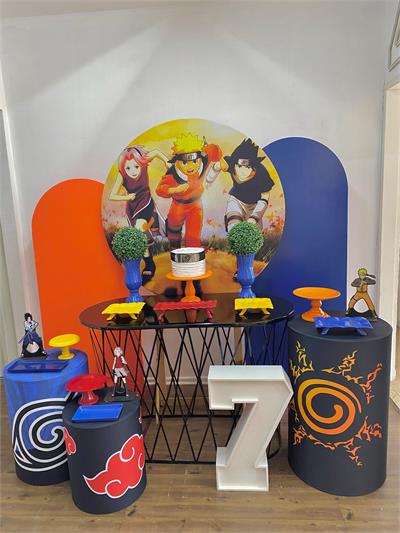 Decoração Naruto para alugar em Campinas/SP