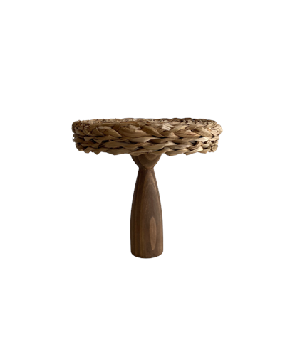 Vaso ampulheta terracota claro 11cm D x 18cm A para alugar em ARACAJU/SE