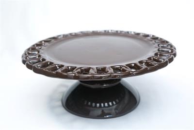 BANDEJA MARROM ELO 30CM para alugar em MACAE/RJ