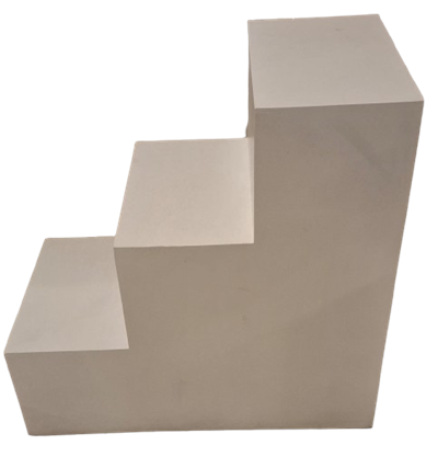 Mesa Cubo Boiserie Azul  para alugar em Brasília/DF