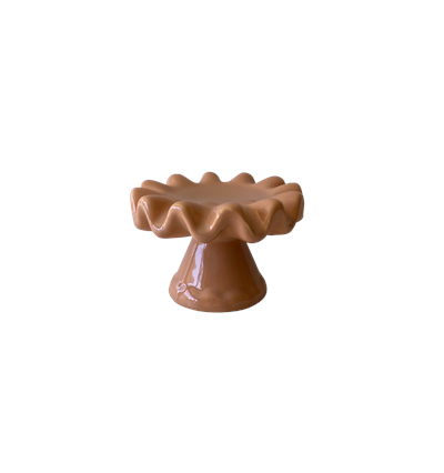 Boleira delicada P coral 14cm D x 8cm A para alugar em ARACAJU/SE