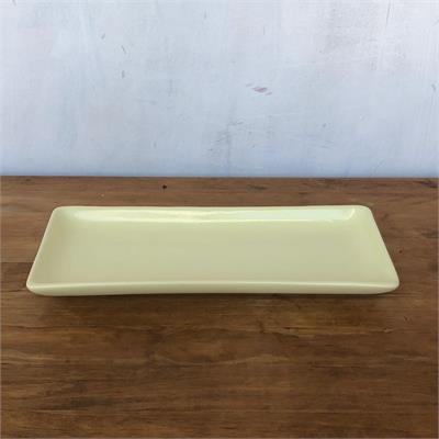 Vaso Pétala Alto Cerâmica Amarelo  para alugar em Limeira/SP