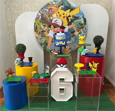 Capa cilindro G pokémon  para alugar em Campinas/SP