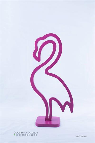 FLAMINGO PINK 30X15CM para alugar em MACAE/RJ