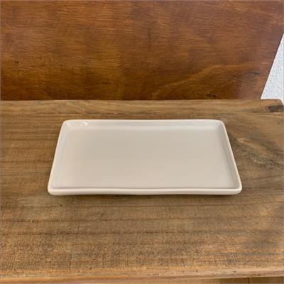 SUPORTE EM CERÂM PLISSADO G BEGE (10CM A X 26CM D) para alugar em São Bernardo do Campo/SP