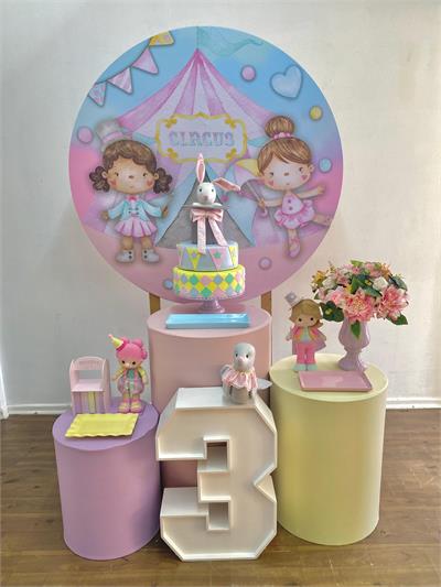 Decoração Circo  para alugar em Campinas/SP