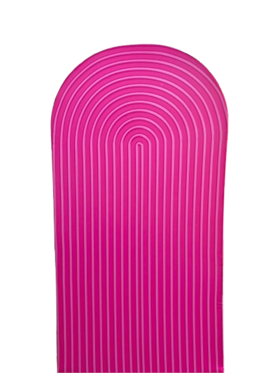 Decoração rosa pink e prata  para alugar em Campinas/SP