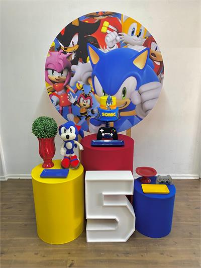 Sonic Pelúcia  para alugar em Campinas/SP