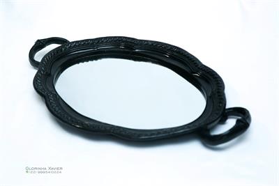 PRATO PRETO SANDRA M 12X30CM para alugar em MACAE/RJ