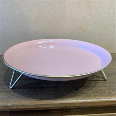 PORTA DOCE EM METAL CANDY P ROSA  para alugar em São Bernardo do Campo/SP