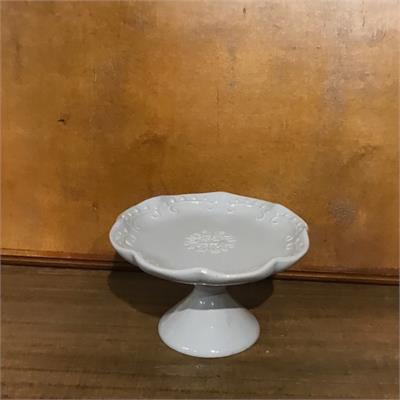 VASO EM CERÂM BORDADO P CINZA (9CM A X 10CM D) para alugar em São Bernardo do Campo/SP