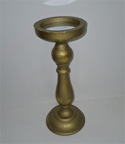 Castiçal Diamante Dourado M para alugar em Brasília/DF