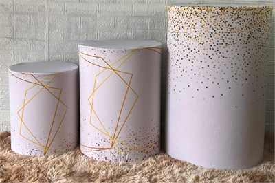 Glitter Branco e Dourado K2 para alugar em São Paulo/SP