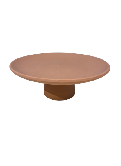 Bowl com pé terracota 13cm D x 11,5cm A  para alugar em ARACAJU/SE