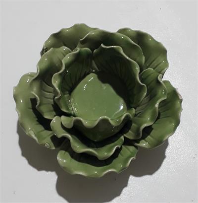 VASO VERDE ONDA PP              A13X7CM para alugar em MACAE/RJ