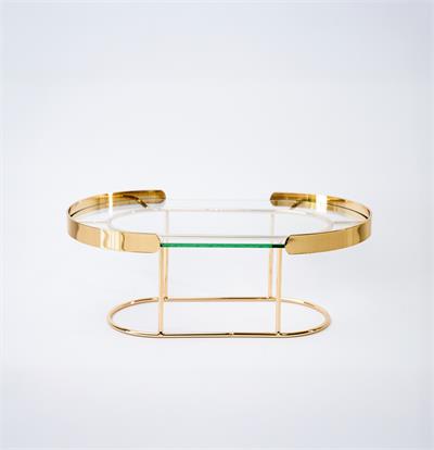 SUPORTE ELEGANCE OVAL DOURADO G para alugar em Piracicaba/SP