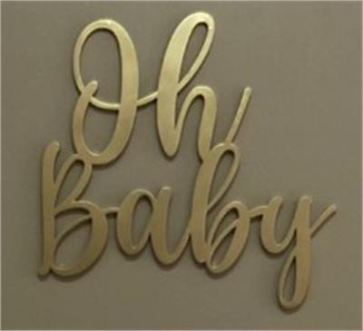 Chá de bebe Dourado e bege para alugar em Campinas/SP