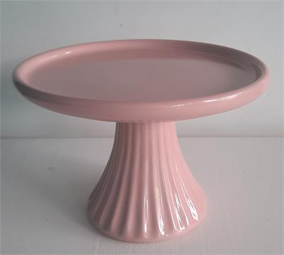 PRATO ROSA P 9X20CM BORDA PRA BAIXO para alugar em MACAE/RJ