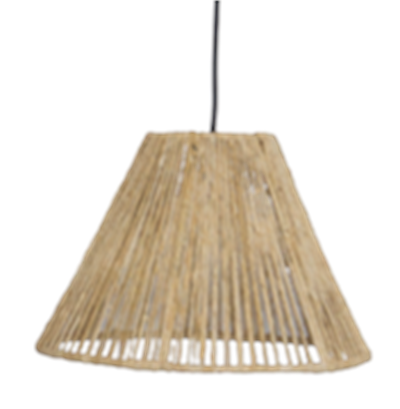 Luminária sisal 01 - alt 30x diam 25cm para alugar em Volta Redonda/RJ