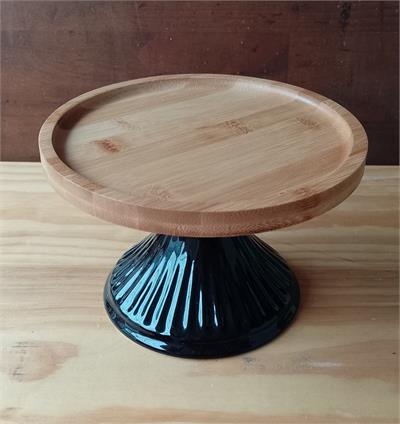VASO PRETO LUA        A25X15CM para alugar em MACAE/RJ