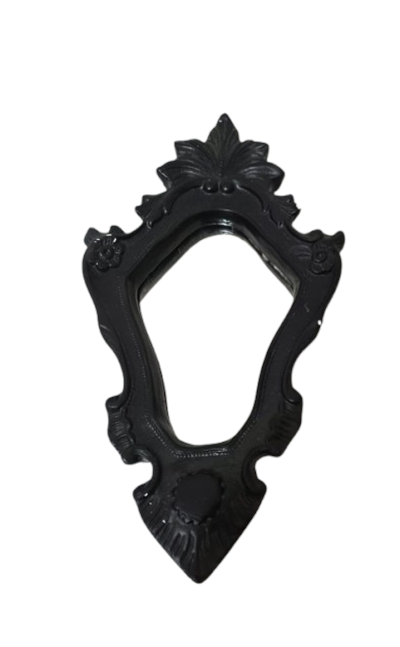 SUPORTE / MOLDURA GESSO PRETA MODELO OVAL 32X23 para alugar em Campinas/SP