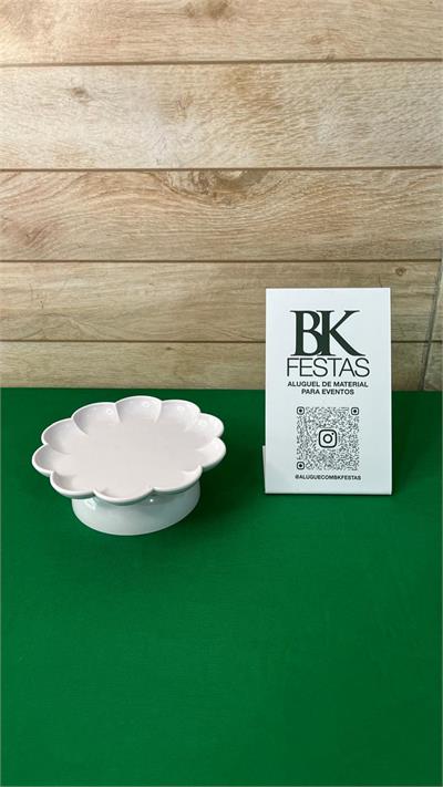 BANDEJA PLÁSTICA ARCO RIPADO OFF WHITE 20X12,5cm para alugar em Ilhabela/SP