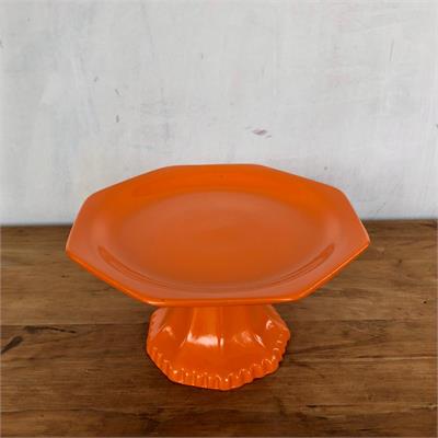 Bandeja Retangular Laranja Neon  para alugar em Limeira/SP