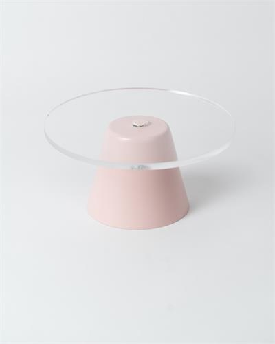 BOLEIRA ROSA BB TAMPO ACRILICO MINI para alugar em Piracicaba/SP