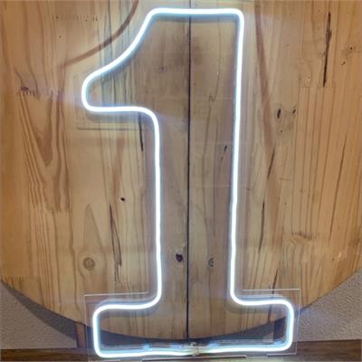 LUMINOSO PLÁSTICO LETRA N BRANCO ( 22CMS A) para alugar em São Bernardo do Campo/SP