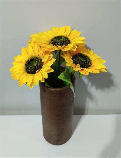 VASO LILAS METAL 17X14CM para alugar em MACAE/RJ
