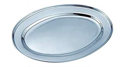BANDEJA INOX OVAL FUNDA 50CM para alugar em MACAE/RJ