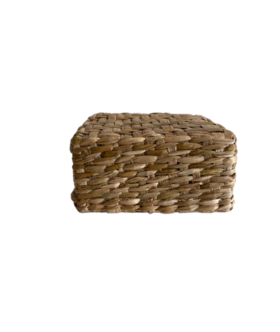 Cesto de palha com alça M 23cm D x 28cm L x 8cm A para alugar em ARACAJU/SE