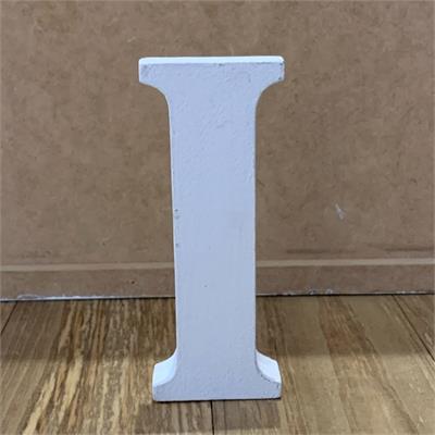 LETRA E EM MDF BRANCA (12CM A) para alugar em São Bernardo do Campo/SP