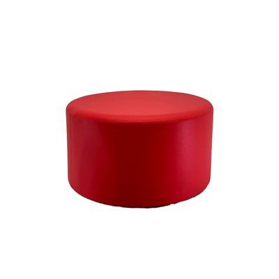 Puff Retangular Vermelho para alugar em São Paulo/SP